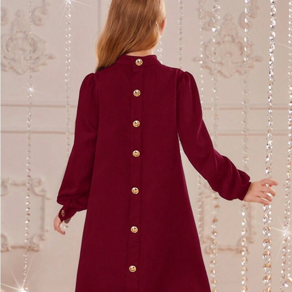 SHEIN Red Dress /Size 10 It's a dark red color